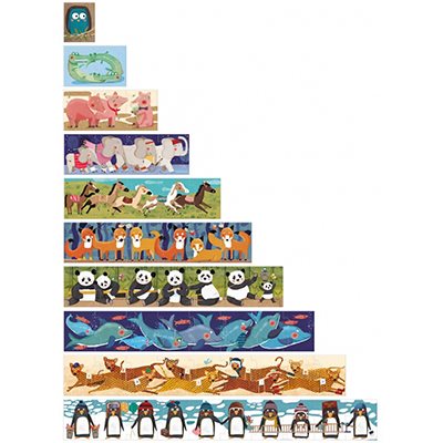 10 Penguins, 10 Puzzles Puzzle