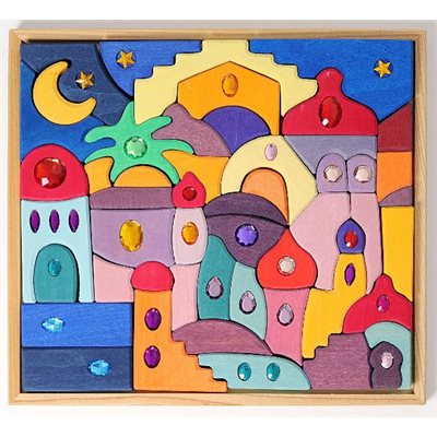 Jeu de Construction Puzzle Étincelant - 52 pcs