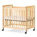SafetyCraft® Compact à côté fixe avec planche de matelas réglable à lattes