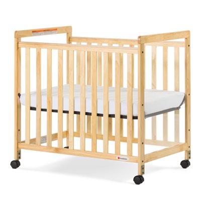 SafetyCraft® Compact à côté fixe avec planche de matelas réglable - Clearview SafetyCraft® Compact à côté fixe avec planche de matelas réglable - Clearview