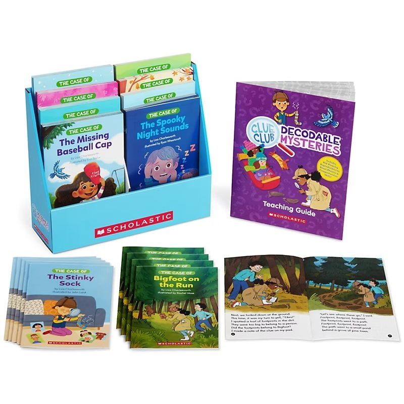 Solve the Case! Decodable Phonics Mysteries