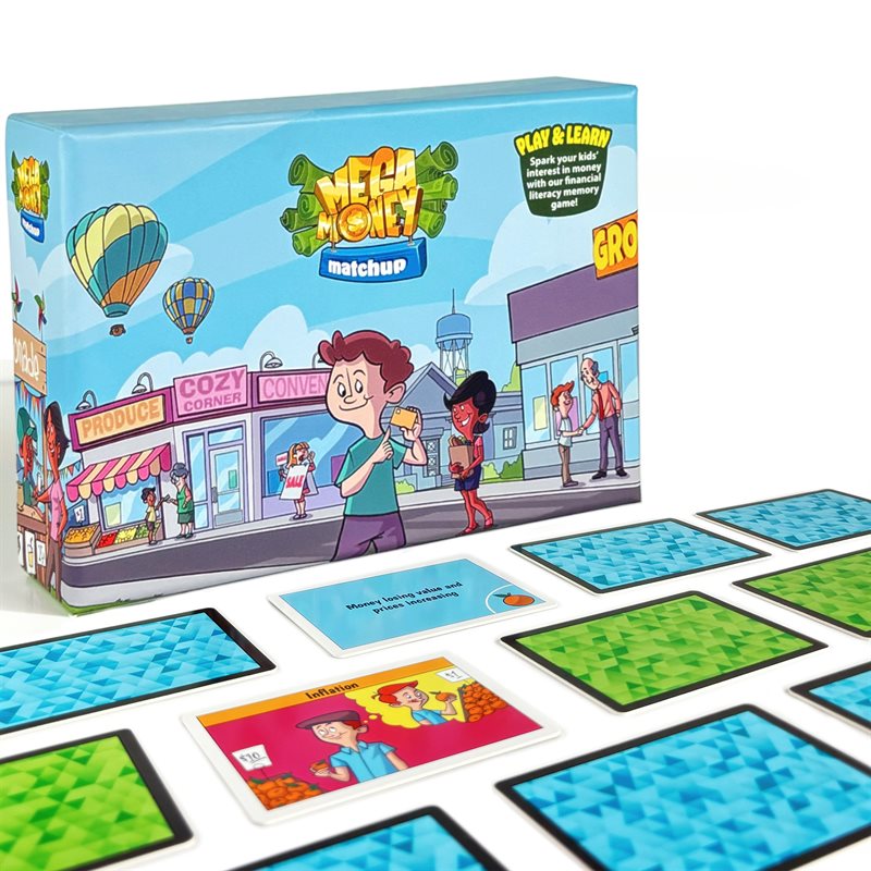 Financial Literacy Matching Game - 48pcs