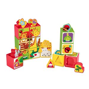 Jouer et apprendre des blocs de puzzle