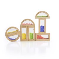 Blocs de perles de cristal