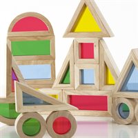 Blocs Arc-en-Ciel Junior - 40pcs
