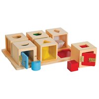 Peek-a-Boo Lock Boxes - Set of 6