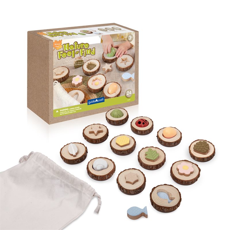 Sentir et trouver la nature - 24pcs