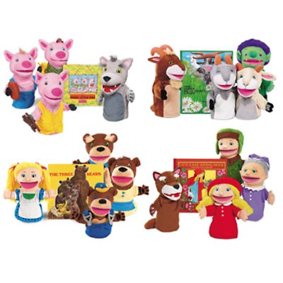Let's Talk Storytelling Puppets-Set
