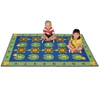 Play & Learn Nature Carpet- 6' X 9'