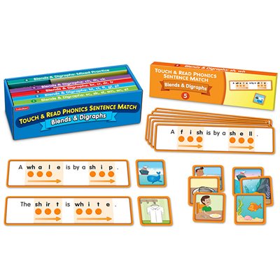 Phonics Sentence Math - Blends & Digraphs Phonics Sentence Math - Blends & Digraphs