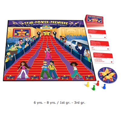 Star Power Premiere: Following Directjons Game Star Power Premiere: Following Directjons Game