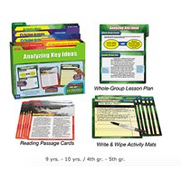 Analyzing Key Ideas Finding Evidence Kit