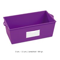 Help-Yourself Book Box-Purple