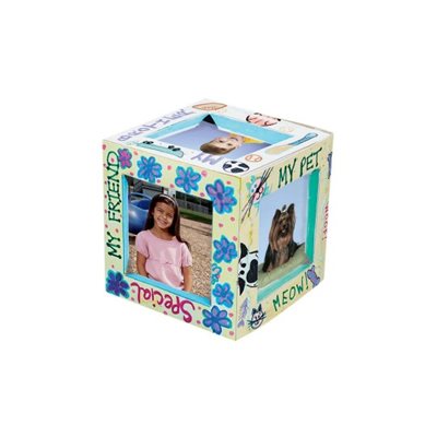 Lot de 24 cadres cubiques 3D