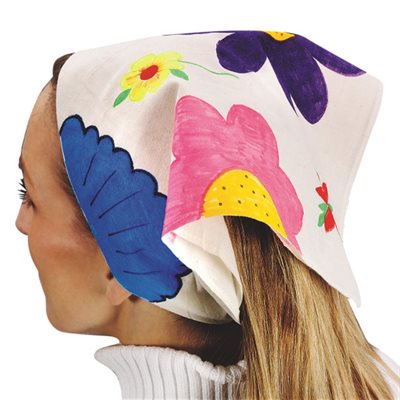 Lot de 12 bandanas Color Me