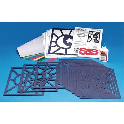 Vitraux Colourlite - paquet de 50