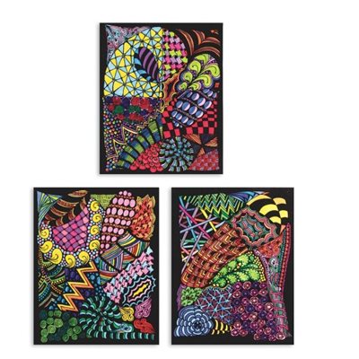 Colorie-moi Doodlers - Paquet de 12