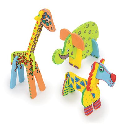 Kit d'artisanat d'animaux loufoques