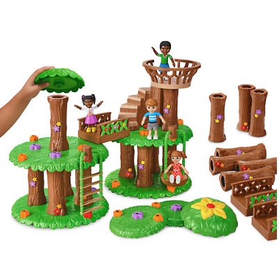Constructeurs d'imagination de cabane dans les arbres