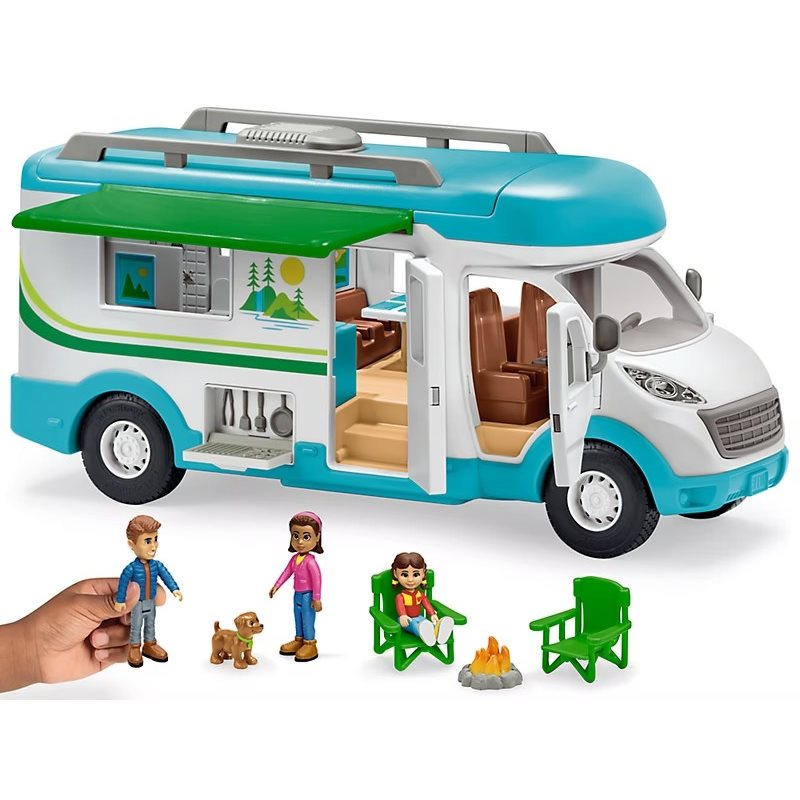 Explorez le plein air ! Camping-car de voyage