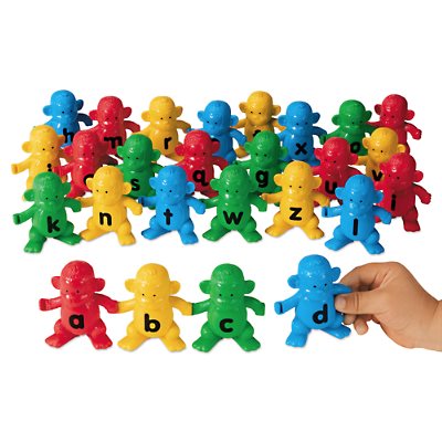 Linking Letter Monkeys Lowercase Linking Letter Monkeys Lowercase