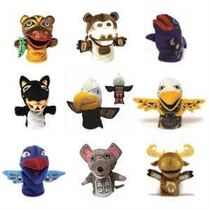 Indigenous Puppets - Set of 9