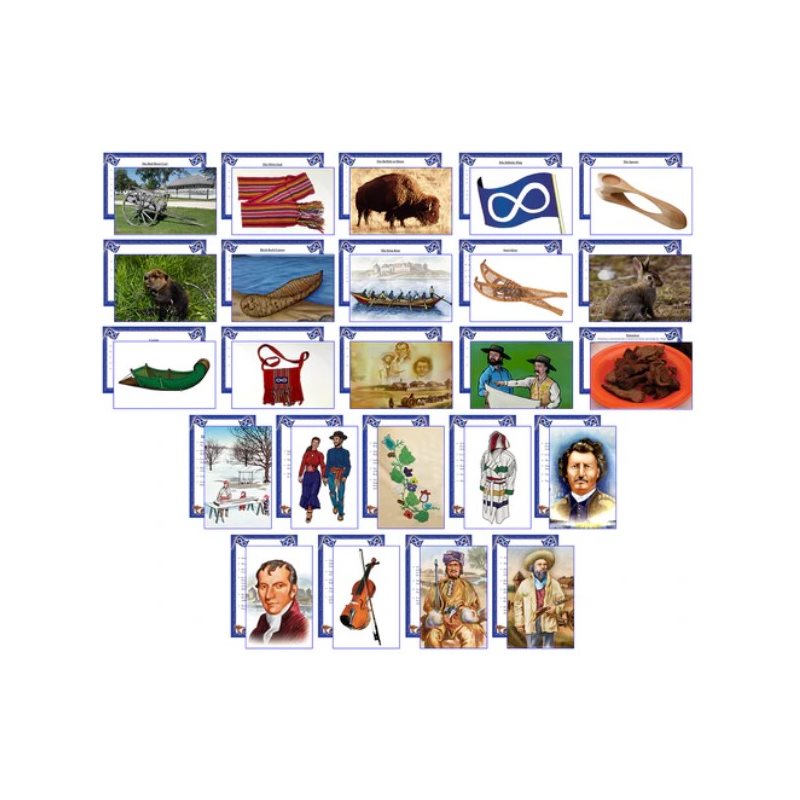 Educational Card Set - Métis Culture - Set 1 Educational Card Set - Métis Culture - Set 1