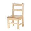 6" Ladderback Hardwood Chair