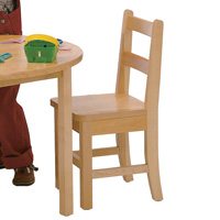 Chaise en bois d'érable 11"