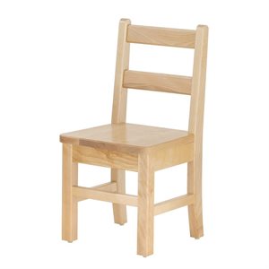 Chaise en bois d'érable 12"
