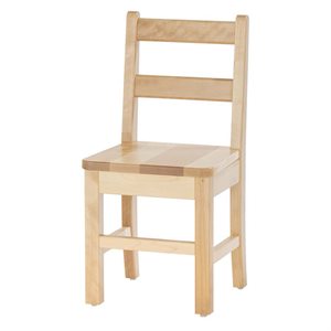 Chaise en bois d'érable 14"