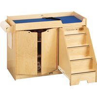Jonti-Craft® Changing Table - with Stairs - Right