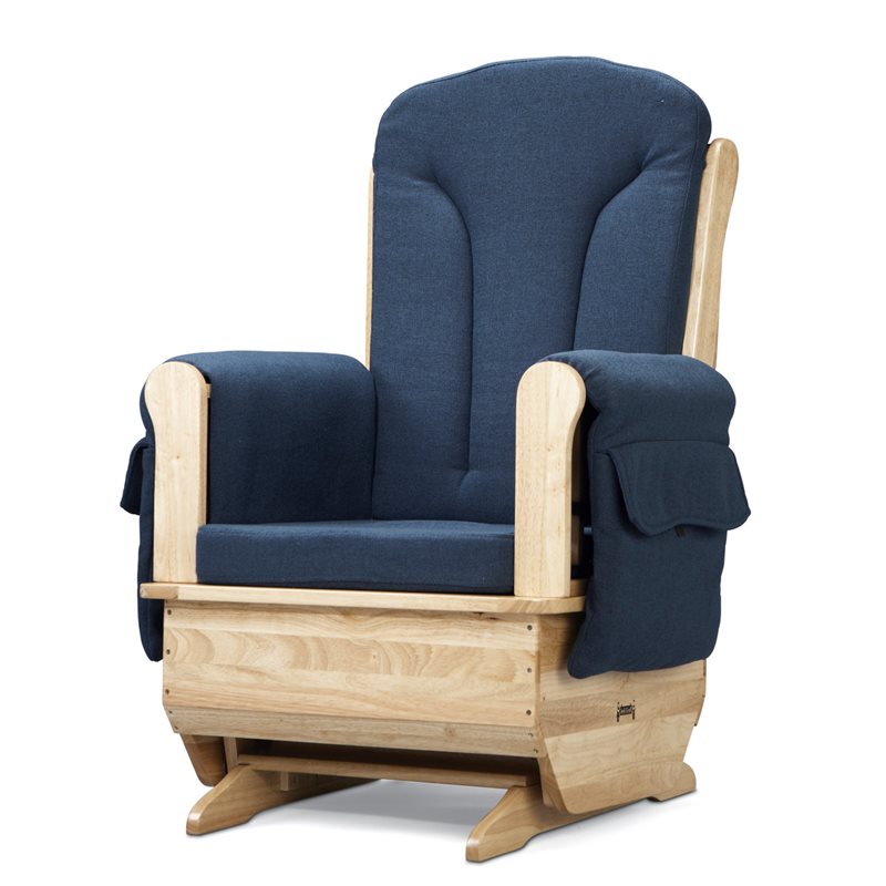  Jonti-Craft® Glider Rockers - Blue Cushions
