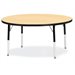 Table d'activités ronde Berries® - 48" Diamètre, 15" - 24" Ht - Érable Classique