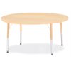 Table ronde 48" - 15"-24" H - Érable*
