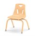 Chaise empilable Berries® avec pattes thermolaquées - 16" Ht - Camel