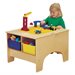 Jonti-Craft® KYDZ Building Table - Duplo® Compatible - with Coloured Tubs