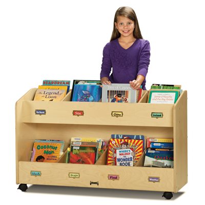 Jonti-Craft® Mobile 8-Section Book Organizer