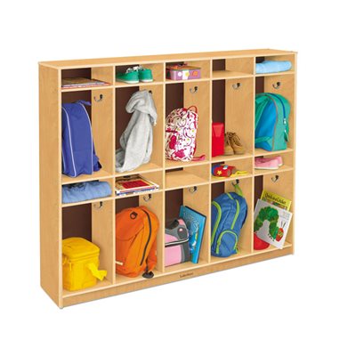 Vestiaires individuels pour 10