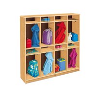 Individual Coat Lockers for 8