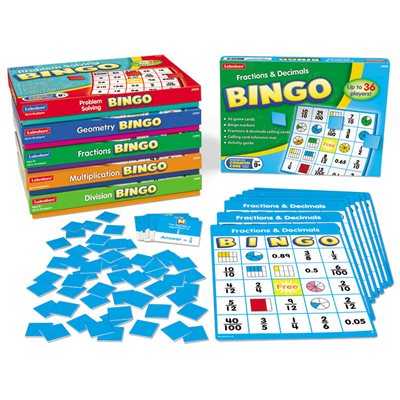 Bibliothèque de bingo mathématique-Gr.3-5
