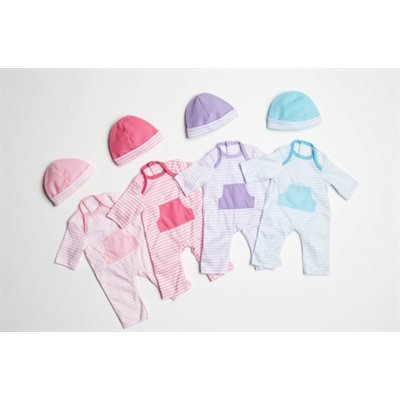 Barboteuse rose vif - 16"