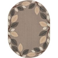 Breezy Branches-Neutral- 5'4" X 7'8"