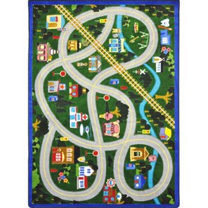 My Community Helpers Rectangular Rug - 5'4" x 7'8"
