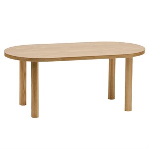 Leni Oak Table - Oval