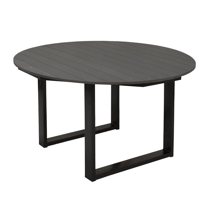 Table ronde extérieure - Charcoal