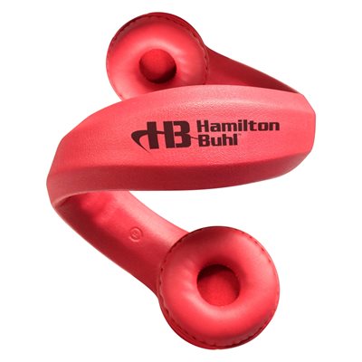 Hamiltonbuhl Flex-Phones, Foam Headphones - Red