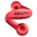 Hamiltonbuhl Flex-Phones, Foam Headphones - Red