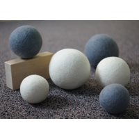 Wool Balls- set of 6 neutral