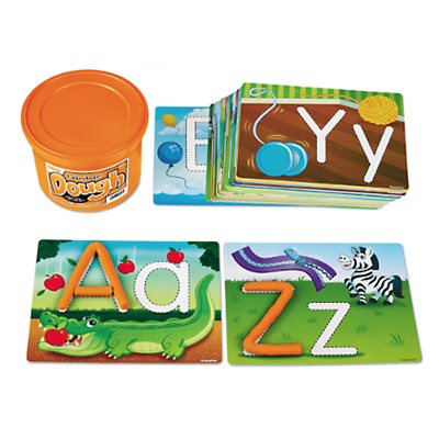 Learn The Alphabet Dough Mats